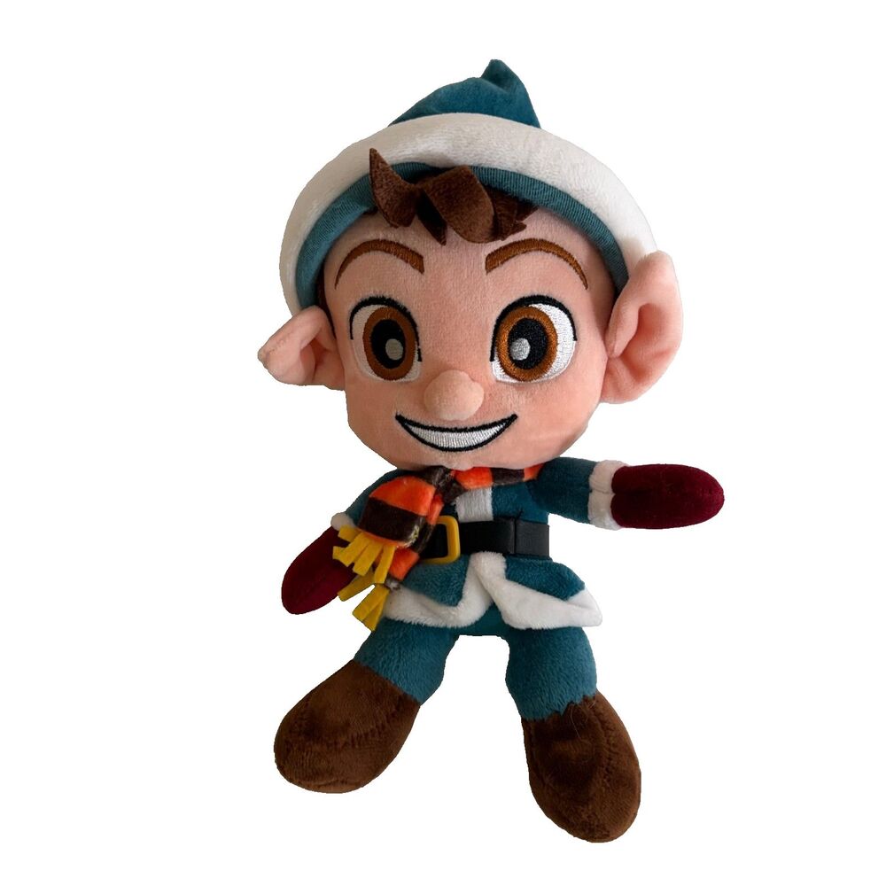 Christmas Elf Plush Stuffed Animal 8" Holiday Winter